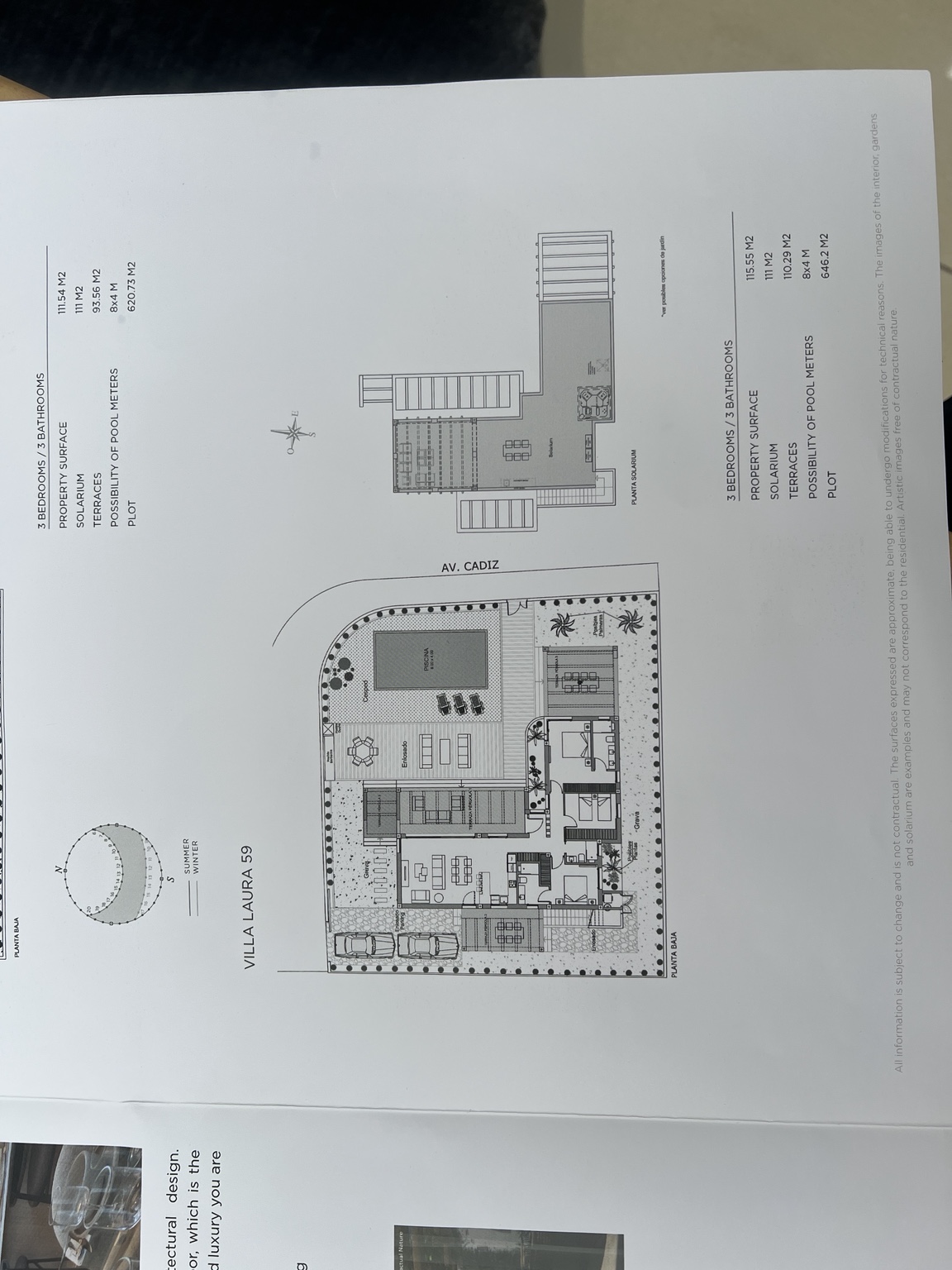 Villa Laura 59 brochure floor plan
